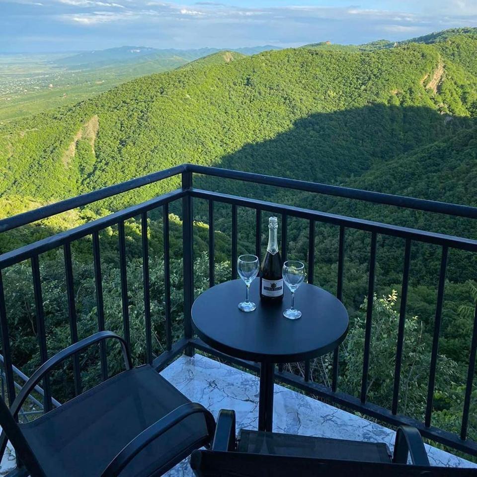 Panorama Hotel Sighnaghi Bagian luar foto