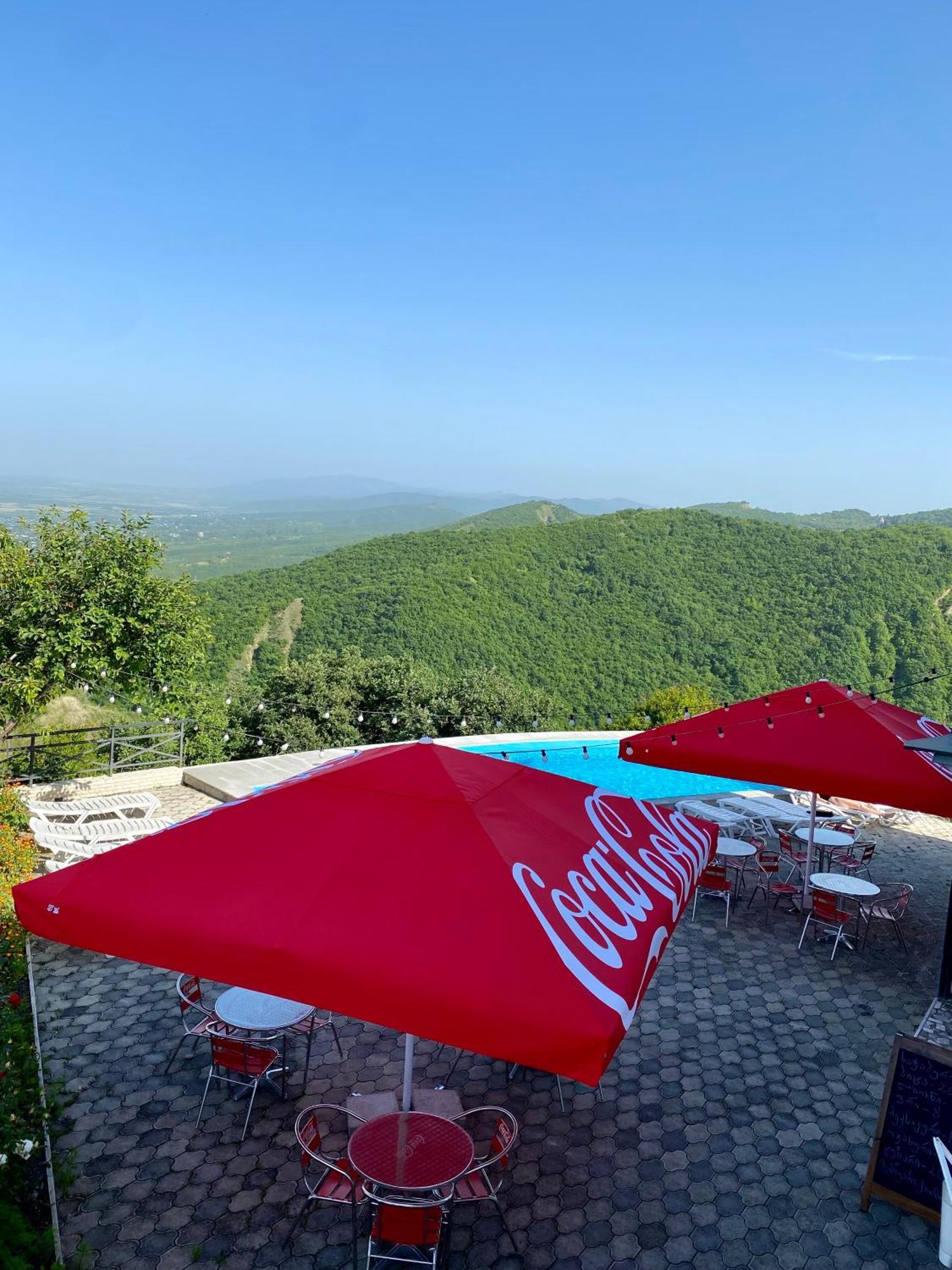 Panorama Hotel Sighnaghi Bagian luar foto